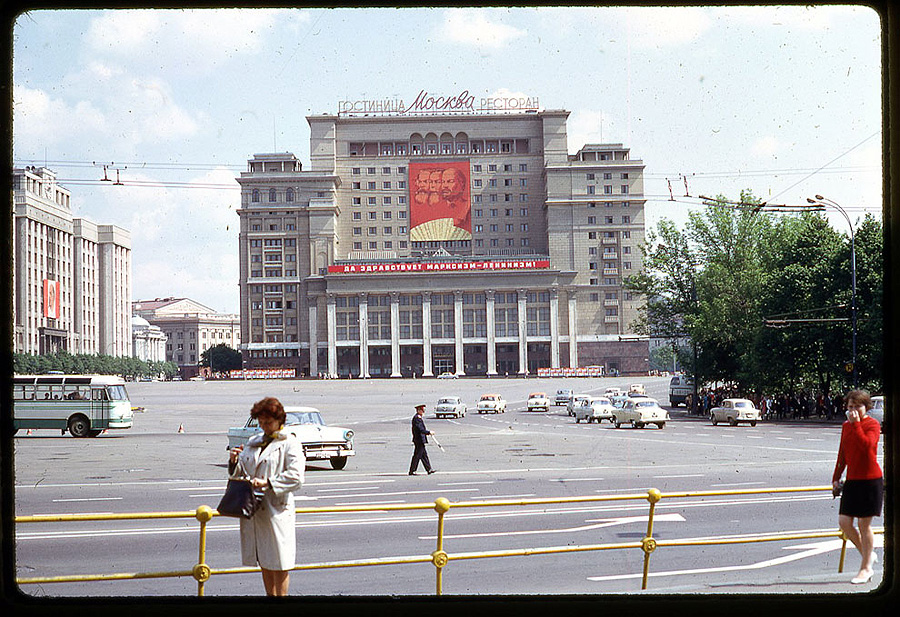 2619 Москва 1969 года в объективе американского фотографа